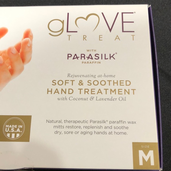 gLove w/ Parasilk Paraffin Soft Hand Treatment Med - Picture 2 of 10